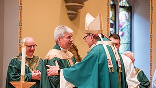 Monsignor McCarren became the 23rd priest to serve as rector of the Immaculate Conception Seminary School of Theology.