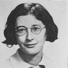 Image of, Simone Weil